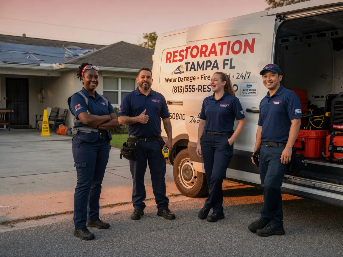 Water Damage Restoration company in Brusly, LA